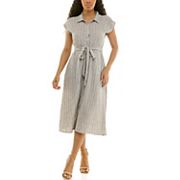 grey button up dress Wool Autumn Dress