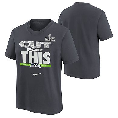 Youth Nike Seattle Seahawks Super Bowl LX Champions Parade Short Sleeve Tee