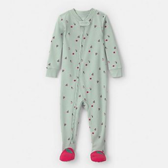 Baby & Toddler Girl Carter's Thermal Snug Fit Footed Pajama