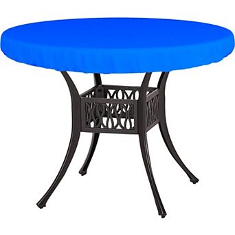 Covers&All Round Table Top Cover, Outdoor Table Cover Waterproof, UV & Weather Resistant