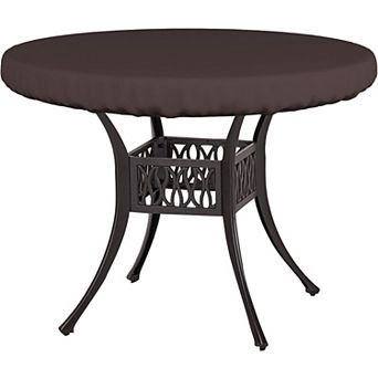 Covers&All Round Table Top Cover, Outdoor Table Cover Waterproof, UV & Weather Resistant