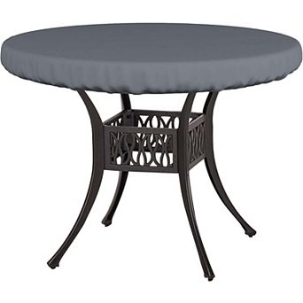 Covers&All Round Table Top Cover, Outdoor Table Cover Waterproof, UV & Weather Resistant
