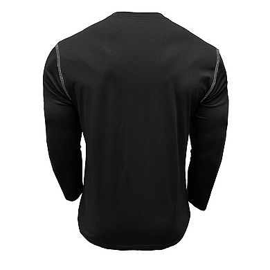 Men's Casual Polo Shirts Classic Long Sleeve Basic Button T-Shirt Lightweight Golf Tops with Pocket