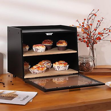 Double Layer Bread Box
