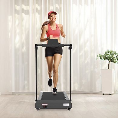 ELEMENT ACE Compact Home Exercise Treadmill for Walking and Running with LED Display