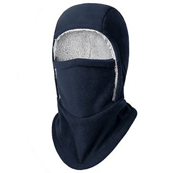 Winter Neck Warmer Gaiter Fleece Balaclava Hooded Windproof Ski Face Mask Head Cover Outdoor Unisex