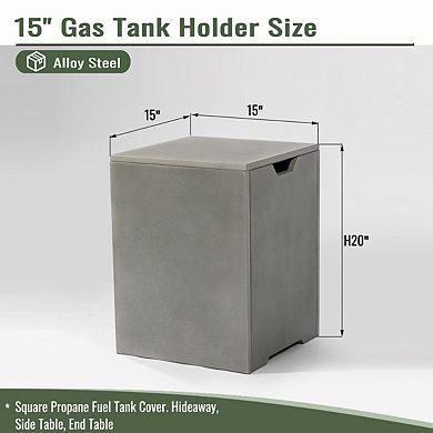 Propane Tank Cover Outdoor Tank Holder Gas Cylinder