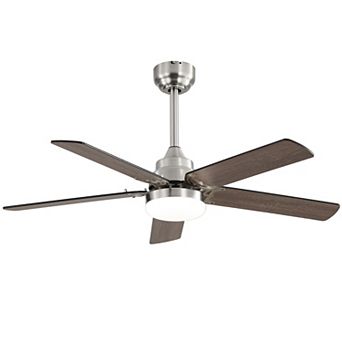 ELEMENT ACE 42 Inch Modern Indoor Outdoor Ceiling Fan with LED Light and Remote Control