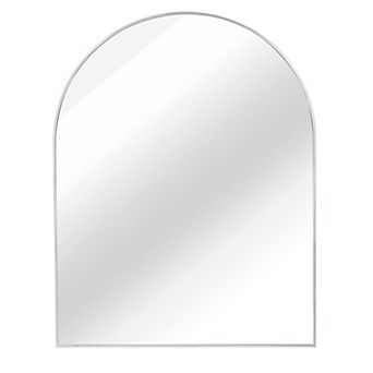 ELEMENT ACE Arched Wall Mirror with Metal Frame for Modern Bathroom Decor