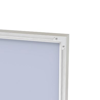 ELEMENT ACE Oversized Modern Rectangle Wall Mirror with Aluminum Frame for Bathroom & Living Room
