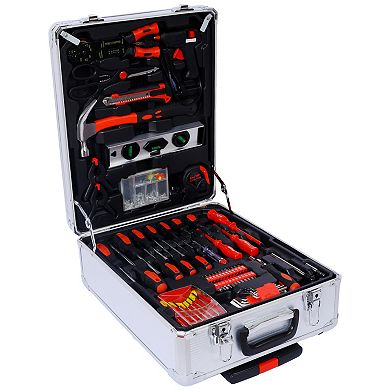 ELEMENT ACE General Household Tool Set Kit with Rolling Storage Case