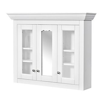 ELEMENT ACE Wall Mounted Bathroom Cabinet with Mirror & Adjustable Shelves for Storage