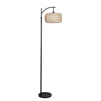 ELEMENT ACE Remote Controlled Dimmable Arc Floor Lamp with Adjustable Height and Rotatable Arm
