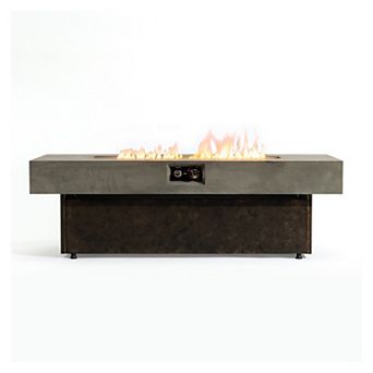 Tabletop Propane Fire Pits, 50,000 BTU Outdoor Firepit Table