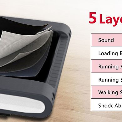 ELEMENT ACE 2-in-1 Under Desk Treadmill with Remote Control for Home and Office Use