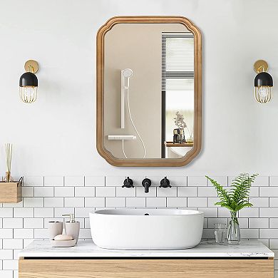 ELEMENT ACE Functional Wall-Mounted Mirror Cabinet with Adjustable Shelves for Bathroom Storage