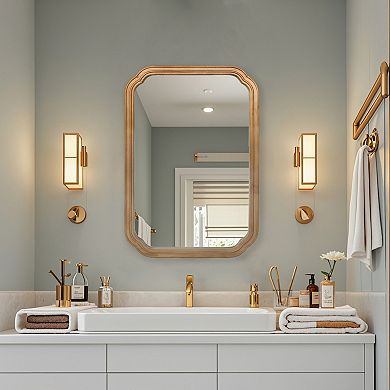 ELEMENT ACE Functional Wall-Mounted Mirror Cabinet with Adjustable Shelves for Bathroom Storage