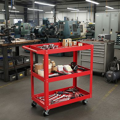 ELEMENT ACE Heavy-Duty Three-Tier Rolling Tool Storage