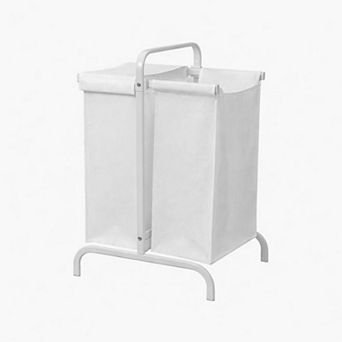 ELEMENT ACE 2 tier Laundry Hamper with Sorting Cards and Lid for Clothes and Toys Storage