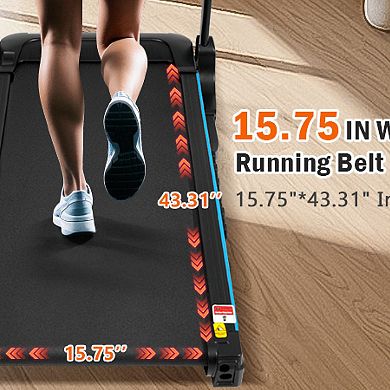 ELEMENT ACE Auto-Folding Incline Treadmill for Home Use with Hydraulic System and Bluetooth Speaker