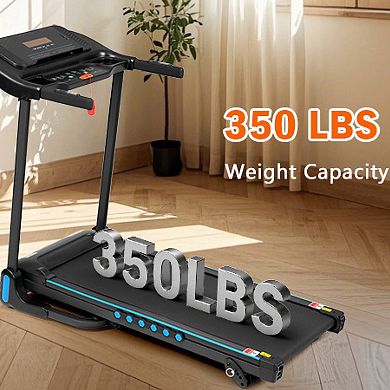 ELEMENT ACE Auto-Folding Incline Treadmill for Home Use with Hydraulic System and Bluetooth Speaker