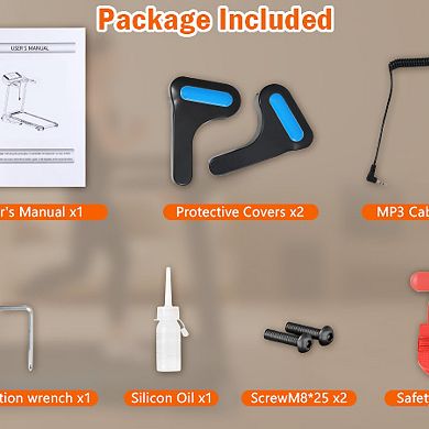 ELEMENT ACE Auto-Folding Incline Treadmill for Home Use with Hydraulic System and Bluetooth Speaker