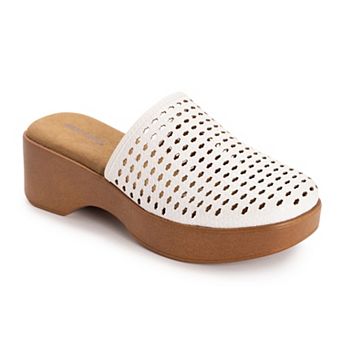 MUK LUKS Callen Women's Open Back Clogs