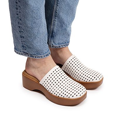 MUK LUKS Callen Women's Open Back Clogs