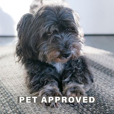 Homespice Flint Hill Jute Braided Rug Reversible Grey Rug