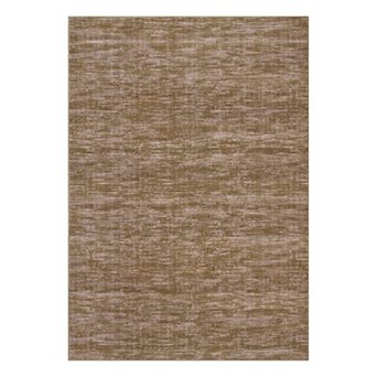 Modern Solid Texture Washable Rug with Non-Slip Backing, Stain-Resistant Contemporary Accent Carpet