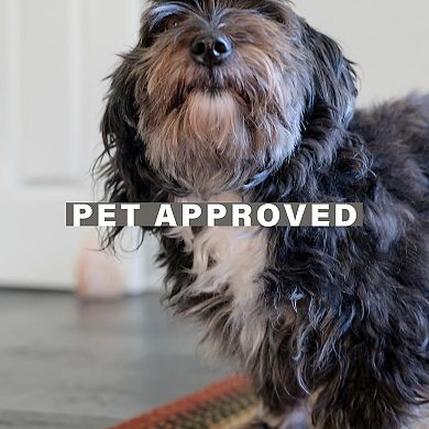 Homespice Highland Jute Braided Rug Reversible Blue, Red, Green, Rug