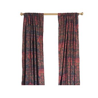 Espadas 100% Cotton Rod Pocket Window Curtain set of 2 Panels