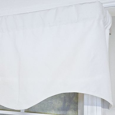 Soft Duck Regal 100% Cotton Rod Pocket Lined Window Valance