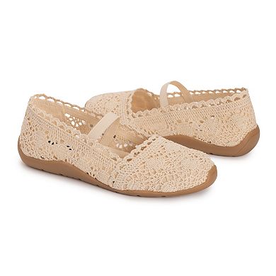MUK LUKS Shelby Women's Slip-On Ballerina Shoes