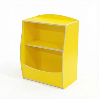 Kids Bookshelf and Toy Organizer for Kids Rooms Children Bookcase Book Display Shelf