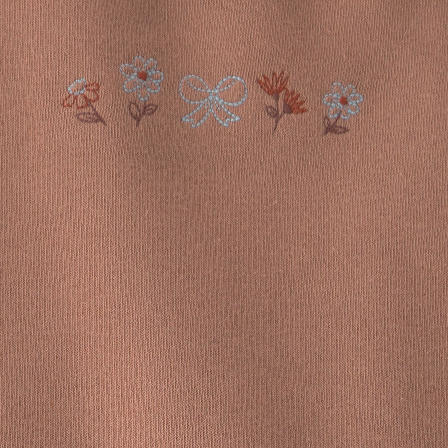 Детский флисовый комплект Carter's Floral: свитшот и брюки, 2 шт — фото 4