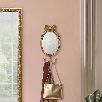 Belle Maison Mirrored Bow Wall Hook