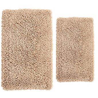 Melbourne 220 GSF Non Skid Back Bath Rug Set - 2- Pieces