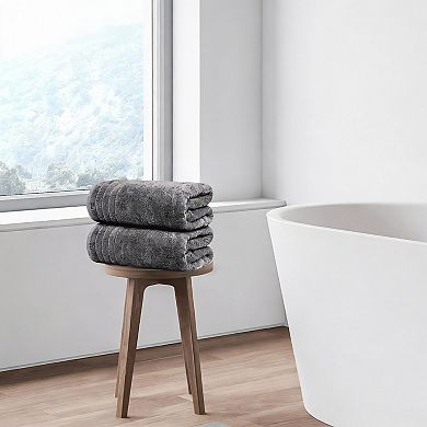 4-Pack Super-Fine Cotton Quick-Dry Lightweight Soft Bath Towels