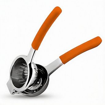 Stainless Steel Lemon & Lime Press Heavy-Duty Manual Citrus Juicer