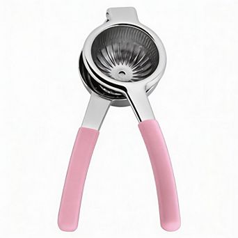 Stainless Steel Lemon & Lime Press Heavy-Duty Manual Citrus Juicer