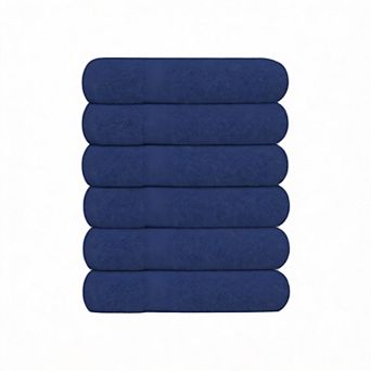 Cotton Bath Towels 6-Pack Quick-Dry Soft Breathable