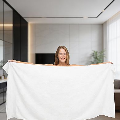 Hotel-Grade 700 GSM Cotton Bath Sheets 2-Pack
