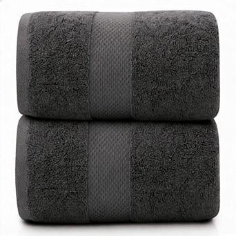 Hotel-Grade 700 GSM Cotton Bath Sheets 2-Pack