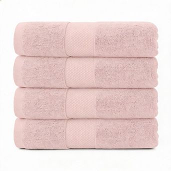 700 GSM Cotton Bath Towels Set of 4 Hotel Spa Soft Absorbent