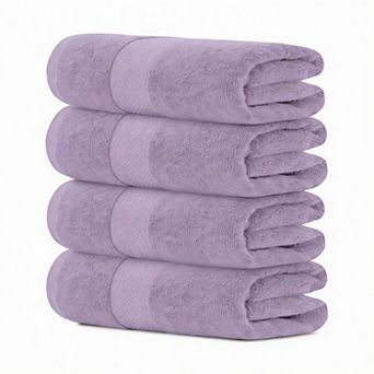 700 GSM Cotton Bath Towels Set of 4 Hotel Spa Soft Absorbent