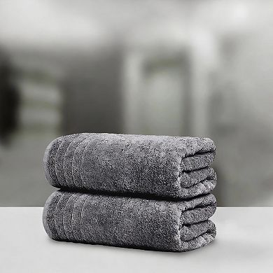 Super Fine Cotton 8-Piece Towel Set Lightweight Quick-Dry