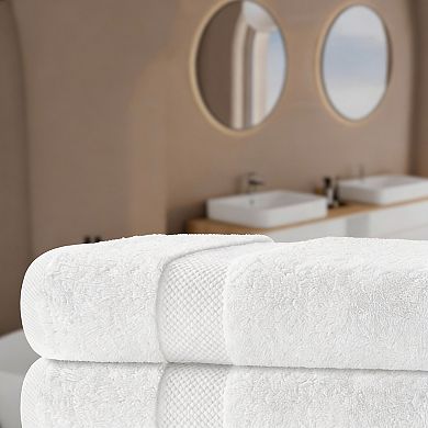 Classic 700 GSM Turkish Cotton 8pc Towel Set Spa Soft Absorbent