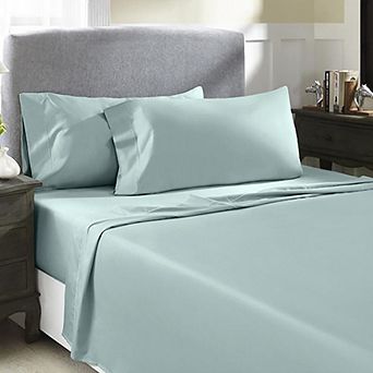 Perthshire Platinum Concepts 800 Thread Count Solid Sateen Sheet - 4 pc Set