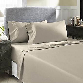 Perthshire Platinum Concepts 800 Thread Count Solid Sateen Sheet - 4 pc Set